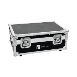 ROADINGER Flightcase 4x AKKU TL-3 Trusslight QuickDMX with charging function